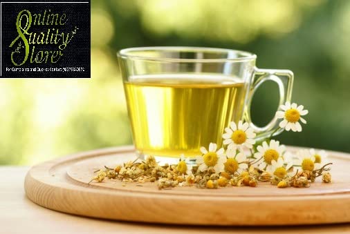 Online Quality Store Organic Chamomile Flower Tea - 100g | Caffeine Free Herbal Tea| Chamomile Tea