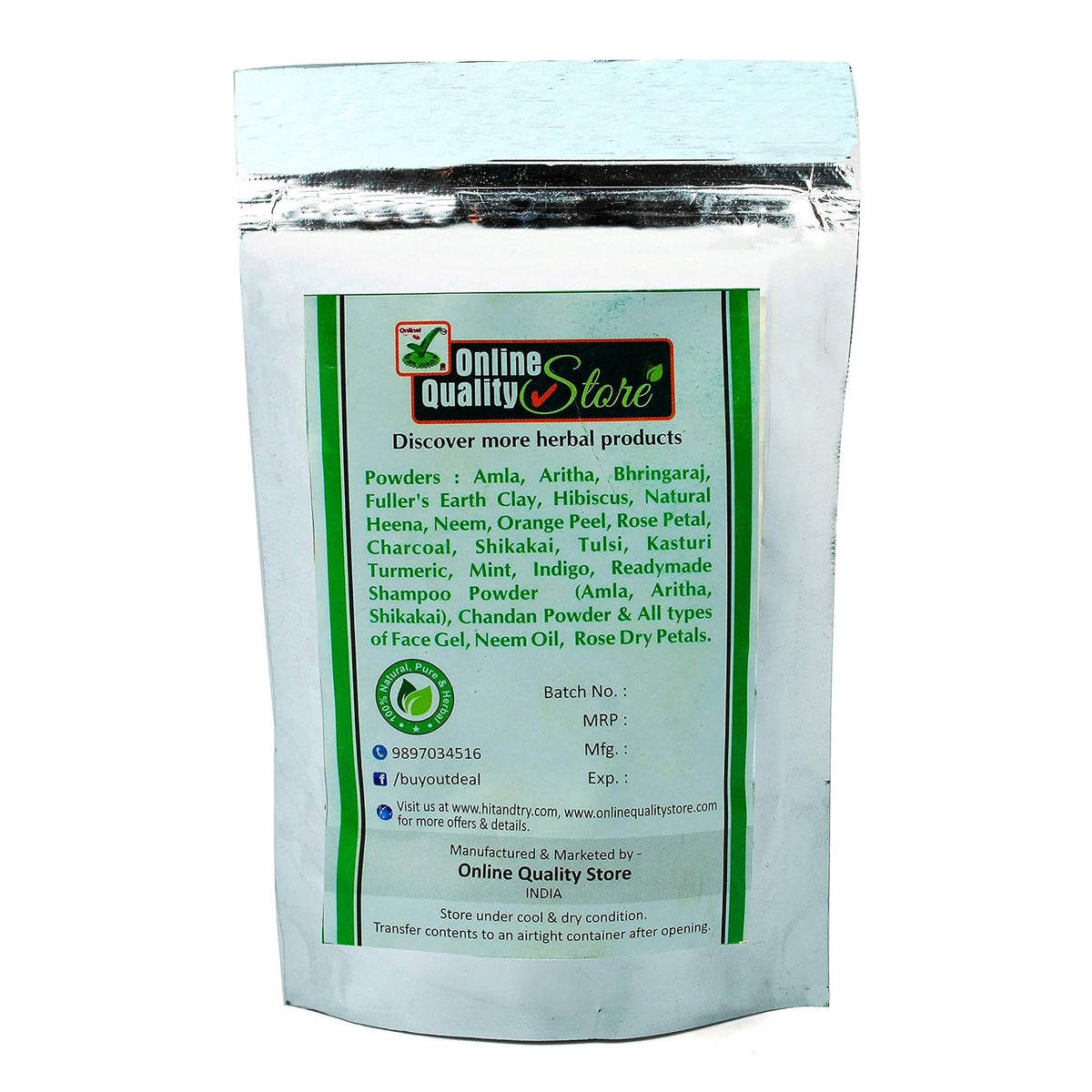 Online Quality Store Amla Powder for Hair, 300g