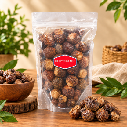 Online Quality Store Raw Reetha For Hair Natural (Ritha) Dried Form, 250g