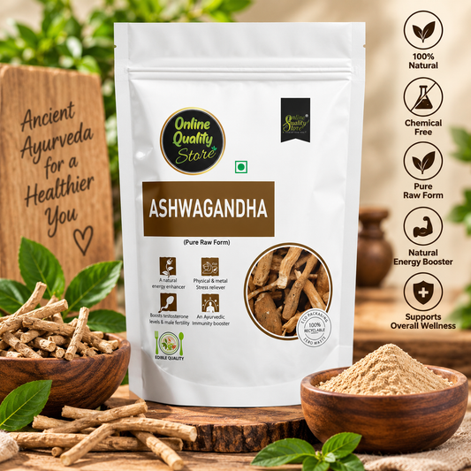 Online Quality Store Ashwagandha Root -100g | Ashwagandha Jadi Buti Sticks for boost immunity