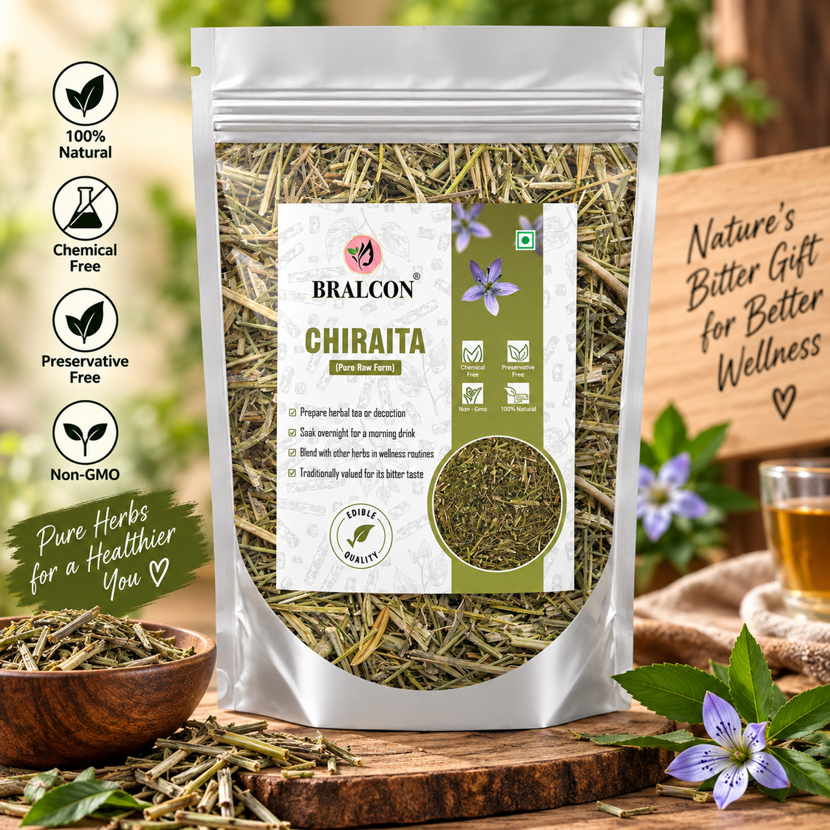 BRALCON Chirata - 100g