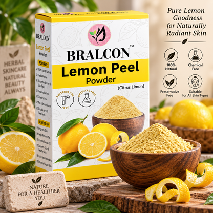 BRALCON Organic Lemon Peel Powder -100g