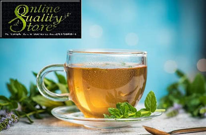 Online Quality Store Organic Mint Herbal Tea-100g |Mint Tea| Spearmint Herbal Tea for Relieves stress