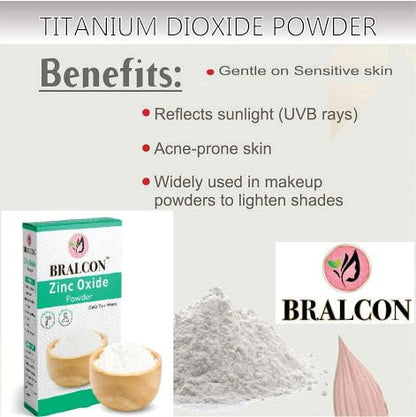 BRALCON Zinc Oxide non nano Powder - 100g