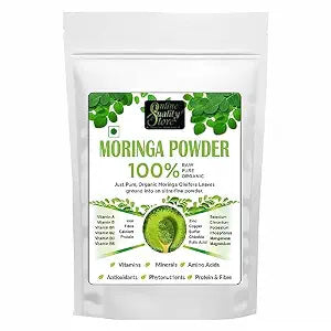 Online Quality Store Organic Moringa Leaf Powder - 100g for food,helps in Immunity Booster, Stress Relief, Improves Metabolism