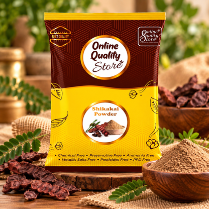 Online Quality Store Shikakai Powder for Hair (200g)