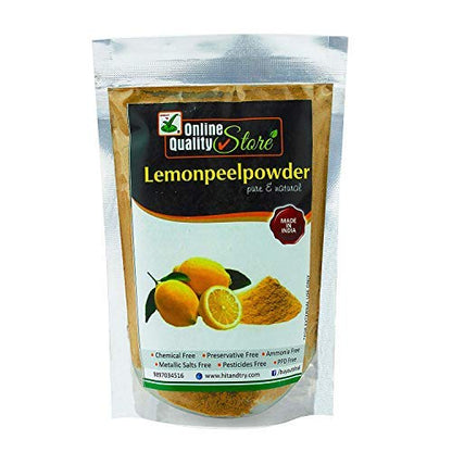 Online Quality Store Lemon Peel Powder, Mulethi Powder & Orange Peel Powder (600gm (200 gm each)