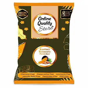 Online Quality Store Kasturi Turmeric Powder for Face Pack (400 Gm)