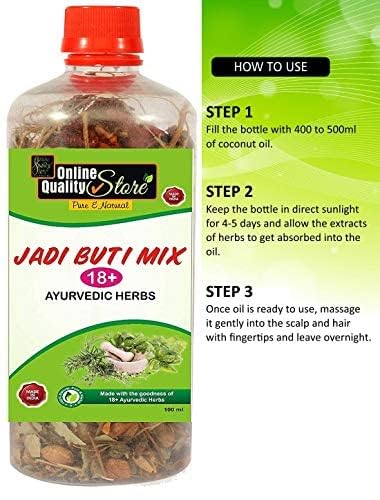 Online Quality Store Jadibuti/jadibutty for Hair Fall, Dandruff- Pack of 1 (100gms)