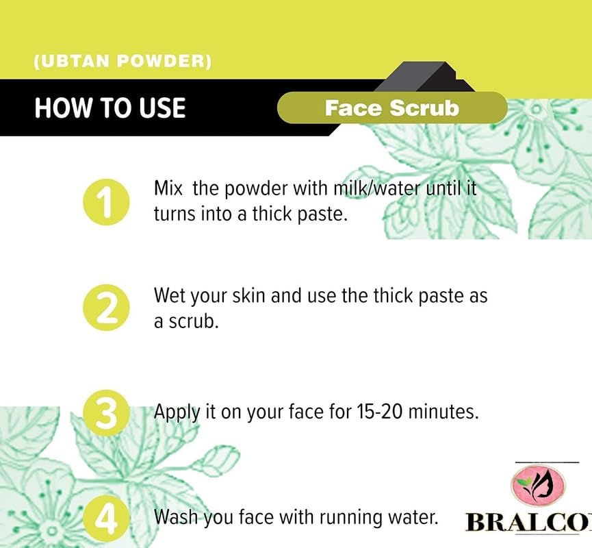 Ubtan Powder for Bridal Dulhan Special Face Pack for Skin Lightening & Tan Removal 100% Pure & Natural Pack of 1 100gm