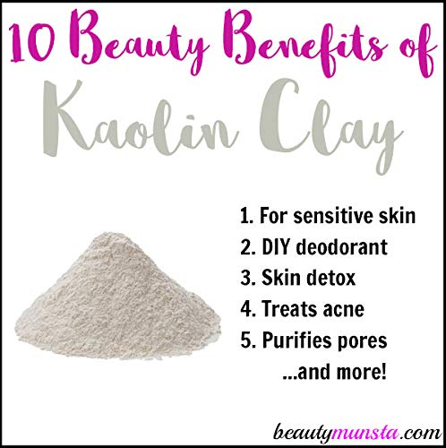 Online Quality Store Natural Kaoline/Clay Powder For Acne, Blackheads And For Glowing Skin, 900g