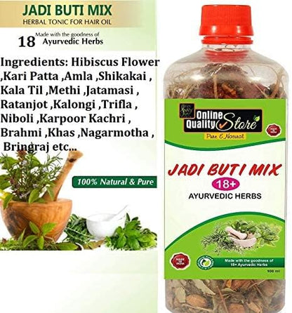 Online Quality Store Jadibuti/jadibutty for Hair Fall, Dandruff- Pack of 1 (100gms)