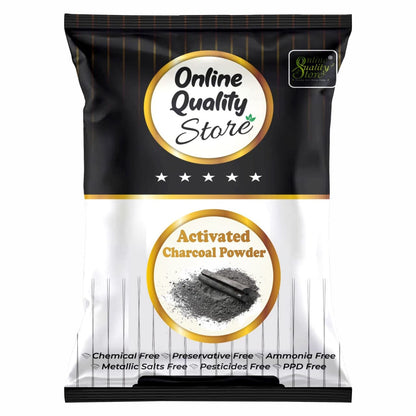 Online Quality Store Herbal Powder Combo for Hair and Face (Activated Charcoal)