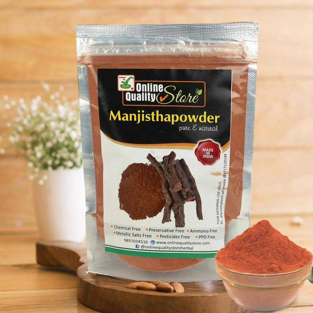 Online Quality Store Organic Manjistha Powder, 100g
