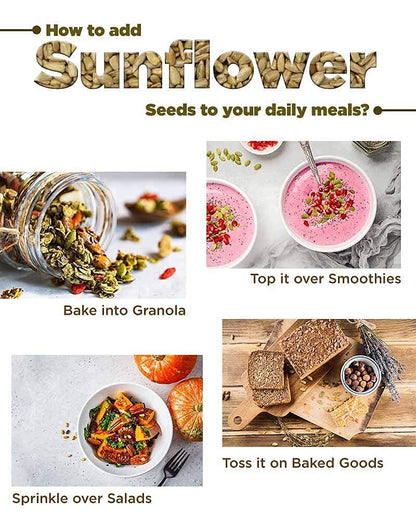 Online Quality Store Organic Combo of Sunflower Seeds, Pumpkin Seeds -200gm (2 x 100gm Pack)