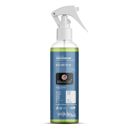 BRALCON Rosemary Leaves Water for Hair - 200ml with Rosemary Dry Leaves - 100g Combo Pack