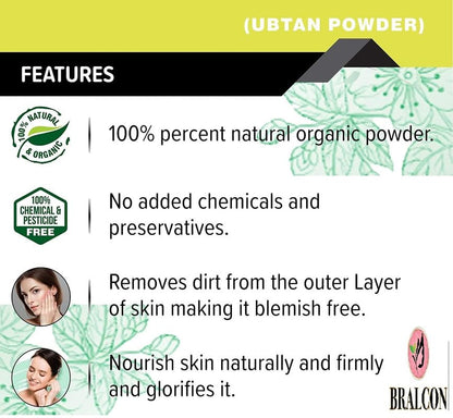 Ubtan Powder for Bridal Dulhan Special Face Pack for Skin Lightening & Tan Removal 100% Pure & Natural Pack of 1 100gm