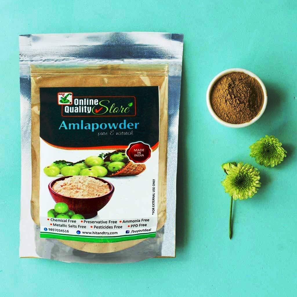 Online Quality Store Amla Powder for Hair, 300g