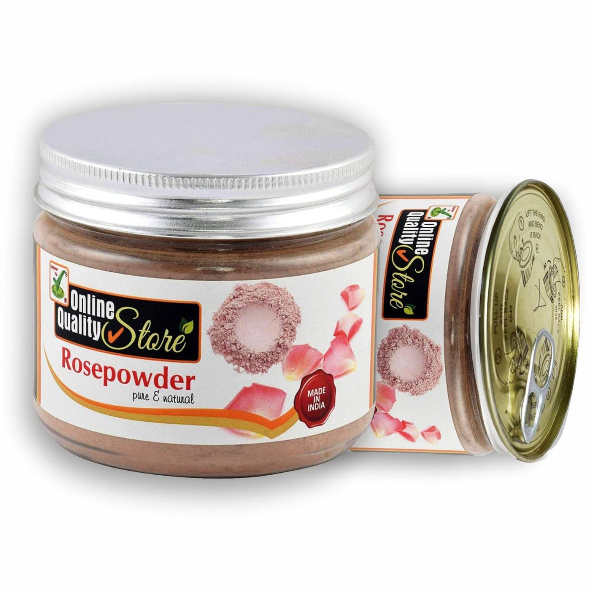 Online Quality Store Rose Petal Powder |Rosoideae |Rosa Centifolia, Gulab for Face Pack, rose petal powder for skin & for Skin Care, Face Pack |face care product |Hair Care,125g