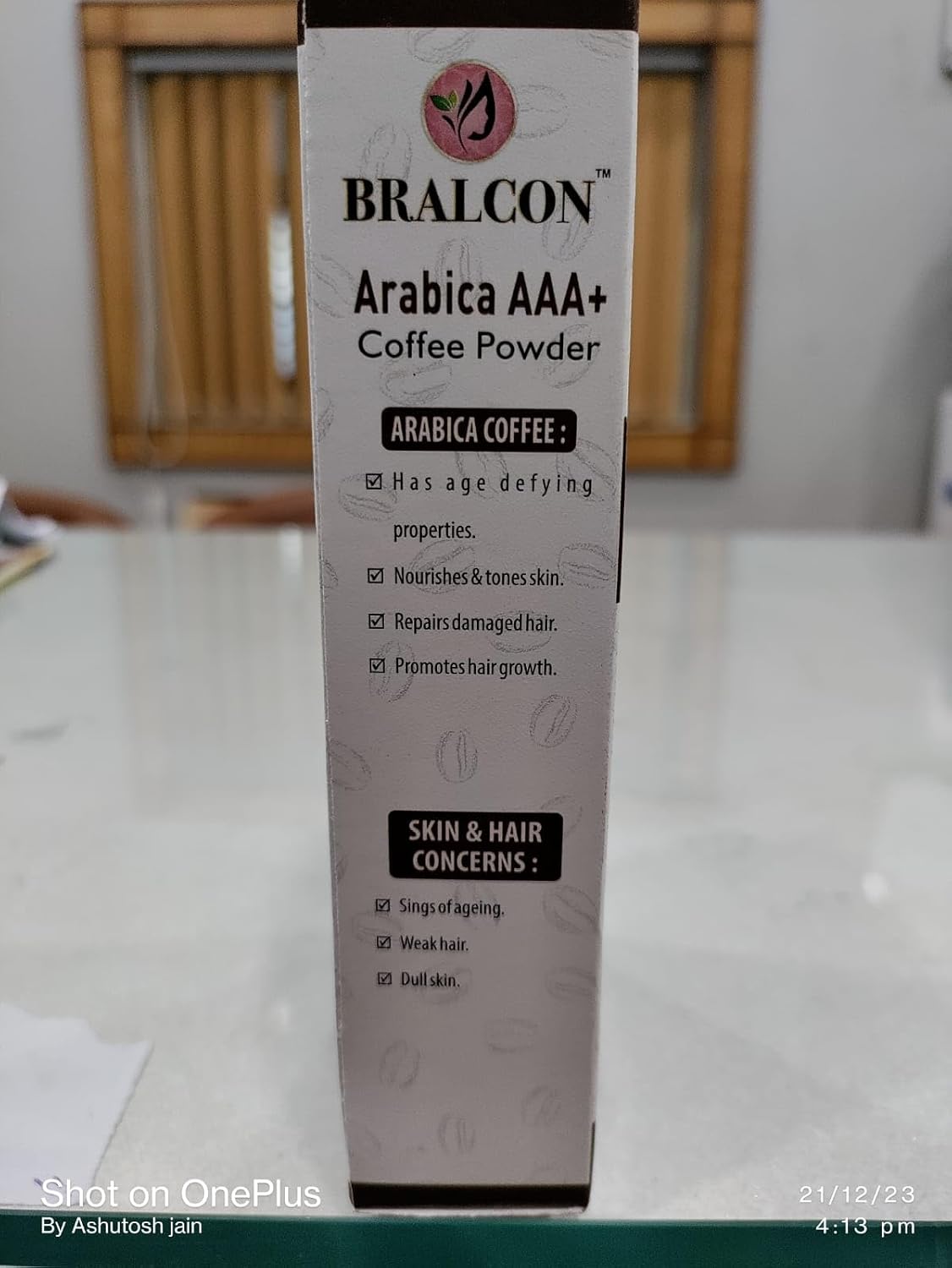 BRALCON Organic Arabica AAA+ Coffee Powder-100g