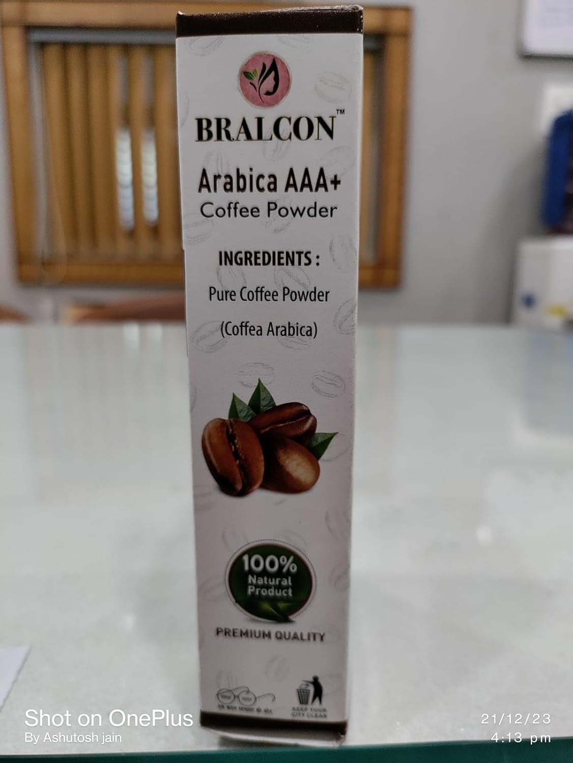 BRALCON Organic Arabica AAA+ Coffee Powder-100g