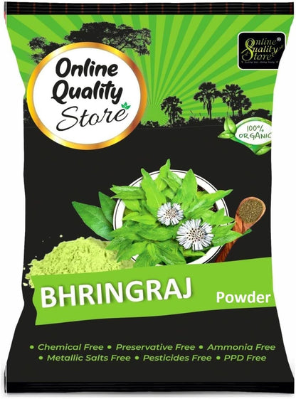 Online Quality Store Bhringraj powder for hair - 100% Organic (200 Grams)