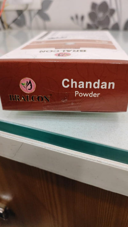 BRALCON Organic Kasturi Haldi, Chandan Powder Combo- 200g(100g x 2 Pack)