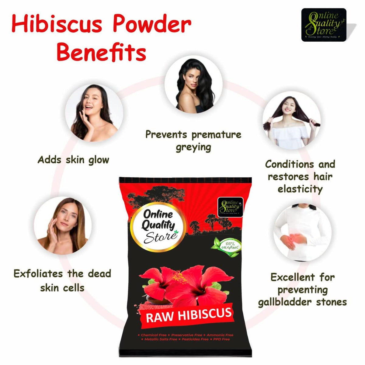 Online Quality Store dry hibiscus flowers|dry hibiscus flowers for hair|Hibiscus Sabdariffa|Rosa Sinensis|gudhal ke phool-200g