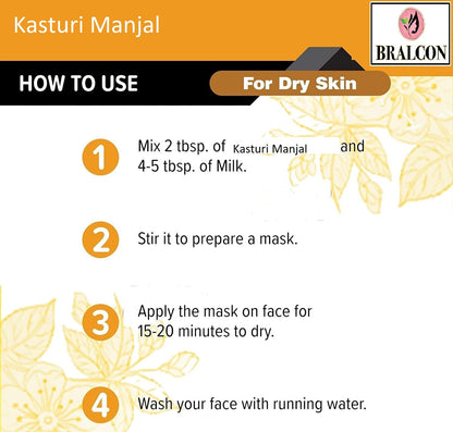 BRALCON Kasturi Haldi Powder -100gm