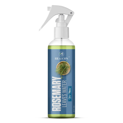 BRALCON Rosemary Leaves Water for Hair - 200ml with Rosemary Dry Leaves - 100g Combo Pack