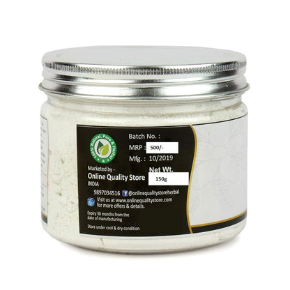 Online Quality Store Zinc Oxide Powder for face Pack, Skin Care , 150g |zinc oxide powder for skin |zinc oxide |zinc oxide powder for face|zno powder |zno nano particles |zinc oxide sunscreen |zinc oxide powder for painting