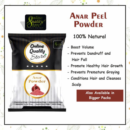Online Quality Store Face Pack, Combo Pack of Multani Mitti 300g, Chandan Powder 100g, Orange Peel Powder 100g, Neem Powder100g and Rose Powder 100g, Kasturi Turmeric 100 g, Pomegranate Powder 100 g