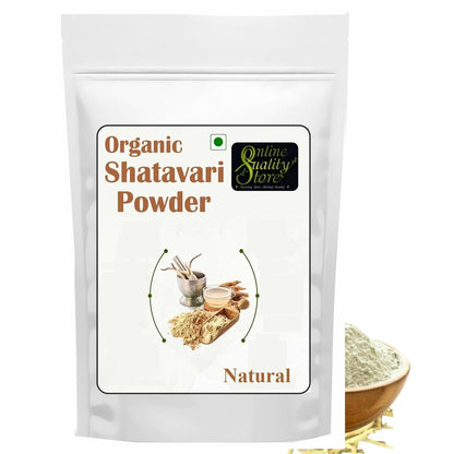 Online Quality Store Organic Shatavari Root Powder - 100g | Shatavari Kalpa Powder Shatavari Churna