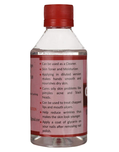 Online Quality Store Pure Rose Water Gulab Jal Natural (100Ml) + Glycerin (200g) For Beauty & Skin Care Combo Pack, 300g