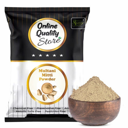 Online Quality Store herbal powder combo for hair and face (Multani mitti powder)