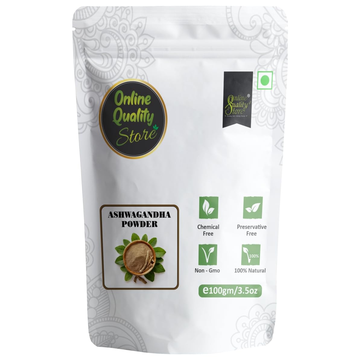 Online Quality Store Organic Ashwagandha Powder - 100g