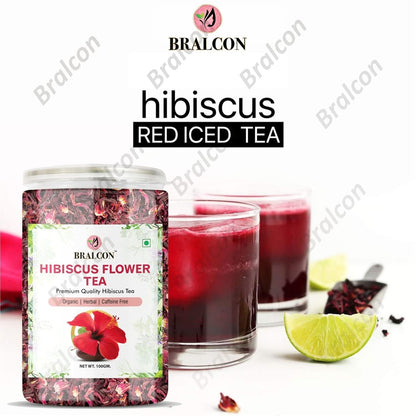 BRALCON Organic Hibiscus Flower Tea- 100g