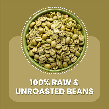 BRALCON Natural Unroasted Green Coffee Beans - 300g