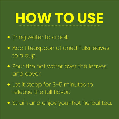 BRALCON Pure Tulsi Herbal Tea -100g