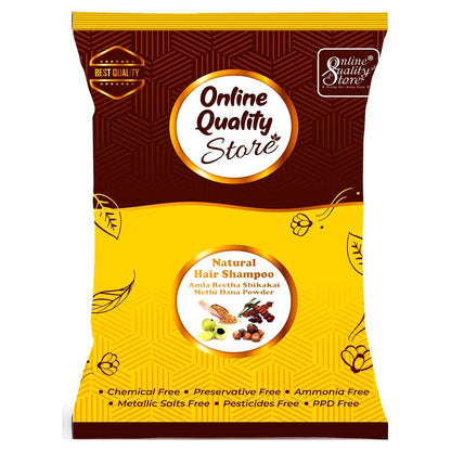 Online Quality Store dry shampoo | Amla Reetha Shikakai Powder Natural Hair Shampoo for Hair (200g Pack,dry)