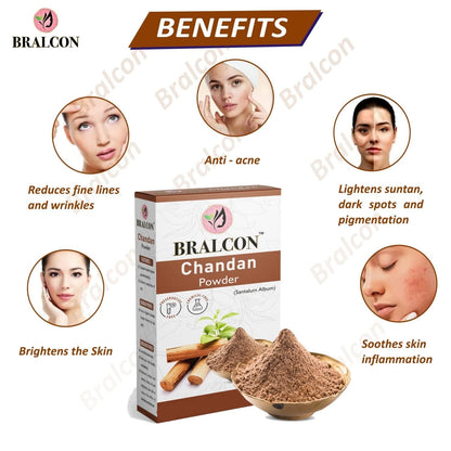 BRALCON Organic Chandan Powder- 100g
