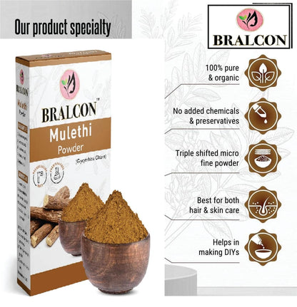 BRALCON Organic Mulethi Powder -100g