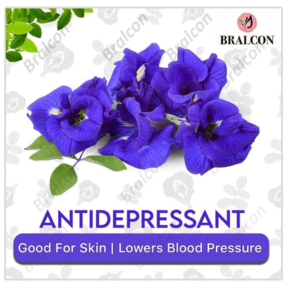 "BRALCON Butterfly Pea Flower Tea- 50g   "