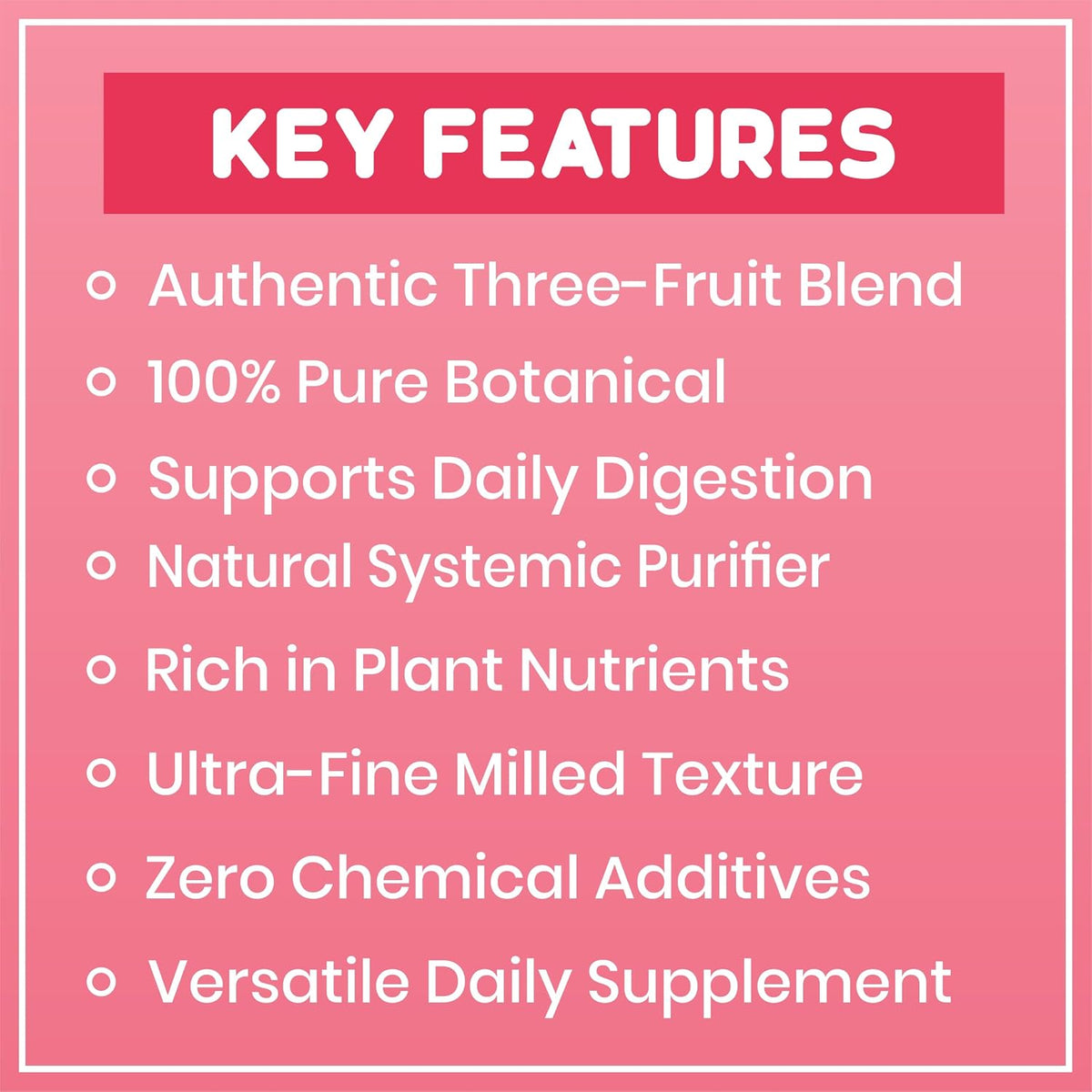 Reoric Pure Triphala Powder -100g