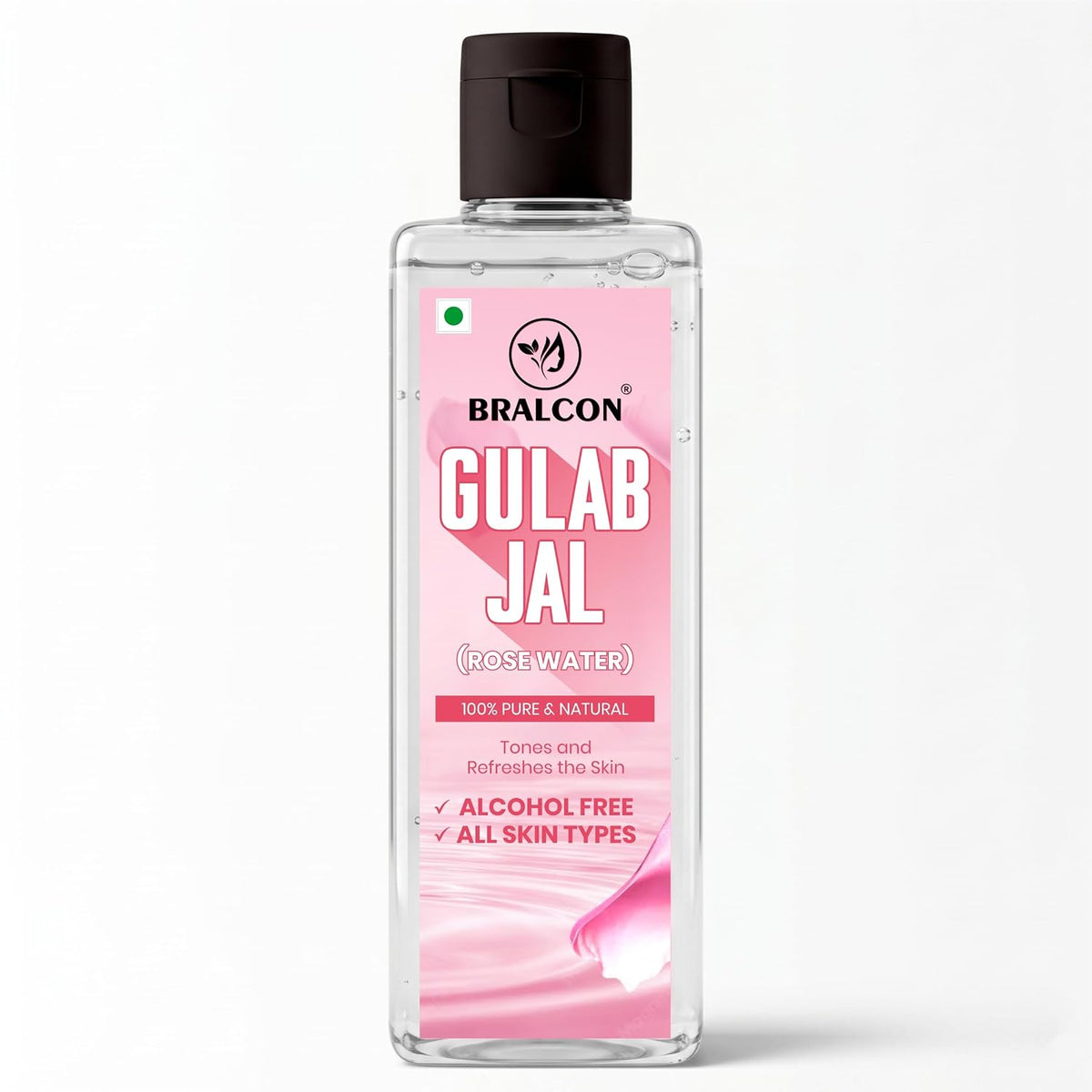 BRALCON Gulab Jal Rose Water (100ml) + Pure Glycerin (200ml) Liquid Combo Pack