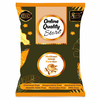 Online Quality Store Herbal Multani Mitti or Fuller Earth Stone, 400g