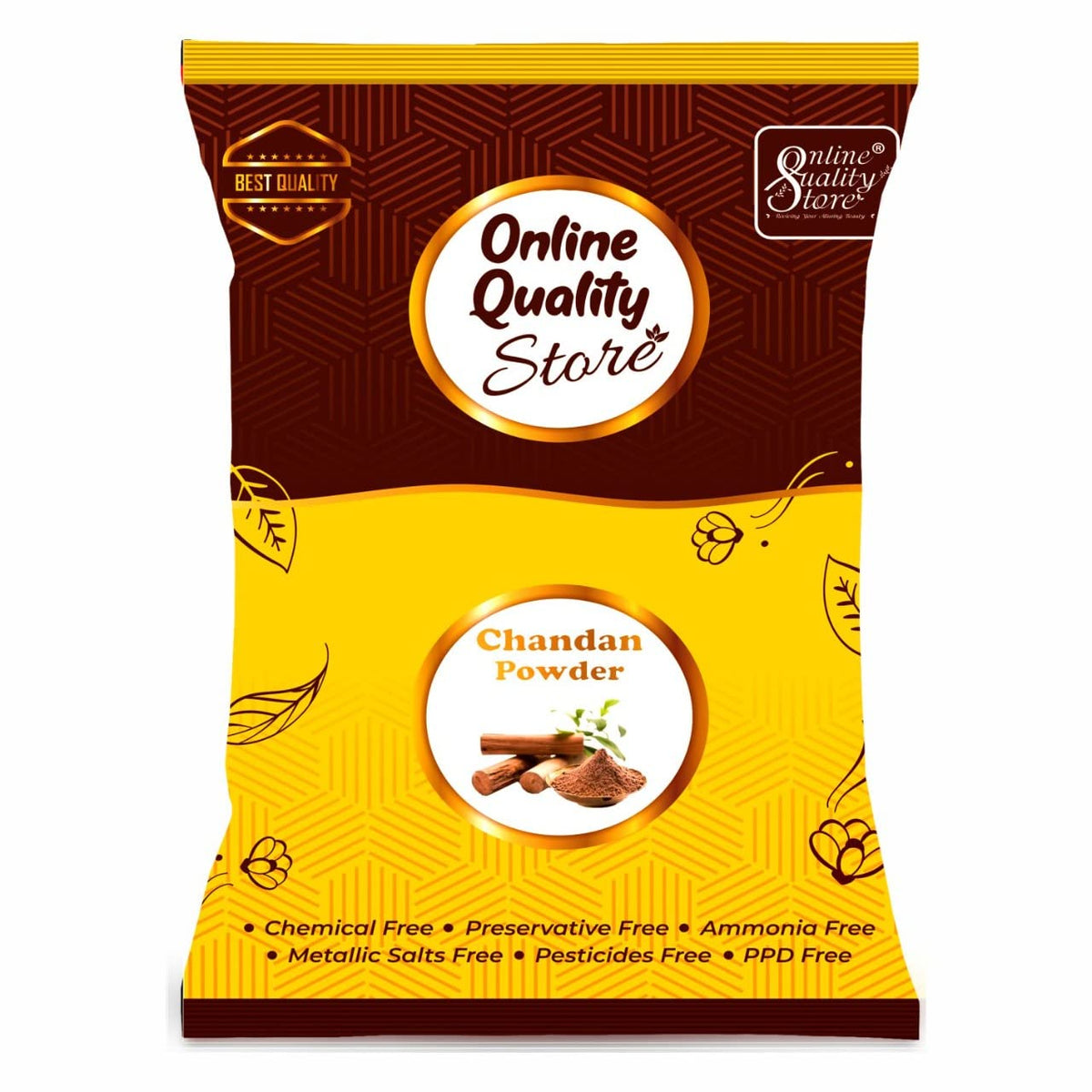 Online Quality Store Chan Pure Chandan powder for face 100% Herbal and Orignal Lab tested report attached (300 grams)