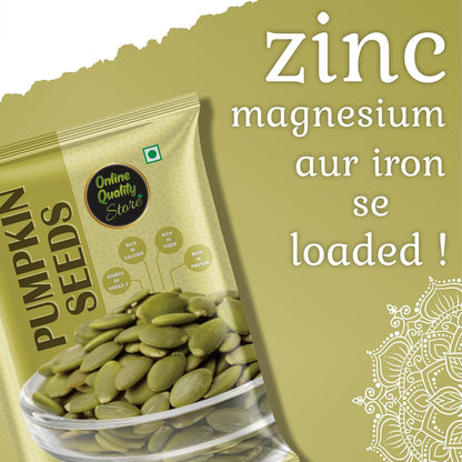 Online Quality Store Organic Pumpkin Seed-400g|Weight Loss management|Rich in Omega-3 fatty acids