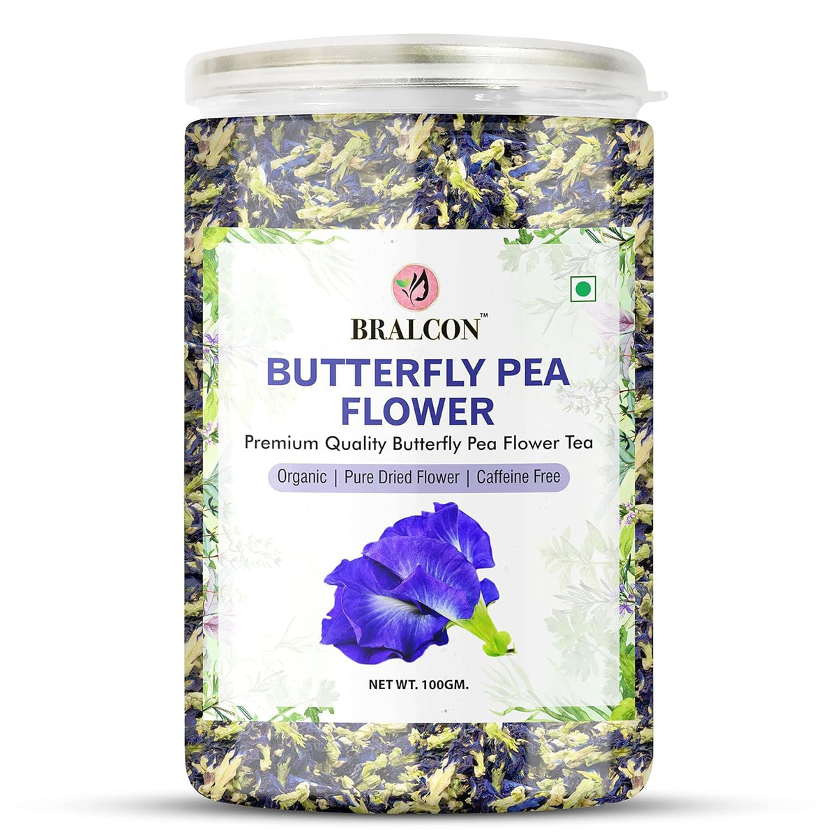"BRALCON Butterfly Pea Flower Tea- 50g   "