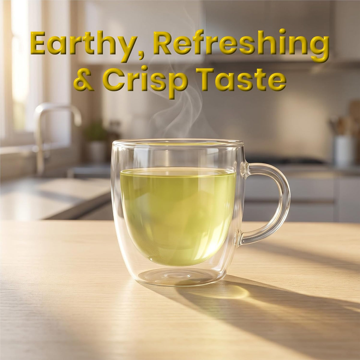 REORIC Moringa Herbal Tea 50g | Premium Dried Moringa Leaves Infusion | Smooth & Earthy Green Beverage | Daily Refreshment Drink